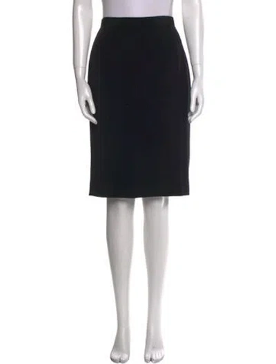 Pre-owned Bob Mackie Knee-length Skirt In Black