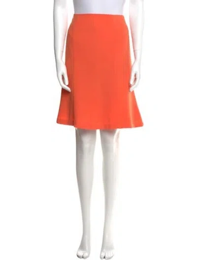 Pre-owned Bob Mackie Knee-length Skirt In Orange