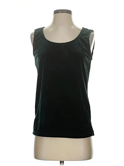 Pre-owned Bob Mackie Sleeveless T-shirt In Green