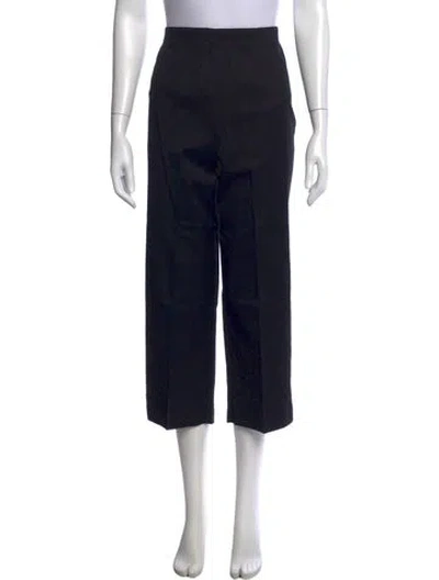 Pre-owned Bob Mackie Straight Leg Pants In Black