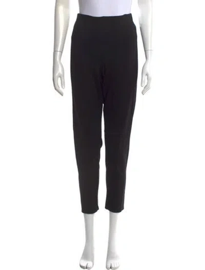 Pre-owned Bob Mackie Straight Leg Pants In Black