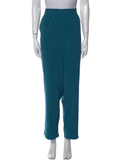 Pre-owned Bob Mackie Straight Leg Pants In Blue