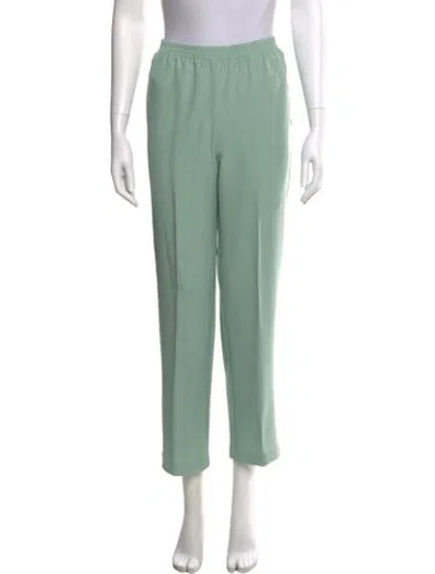 Pre-owned Bob Mackie Straight Leg Pants In Green