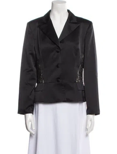 Pre-owned Bob Mackie Vintage 1980's Blazer In Black