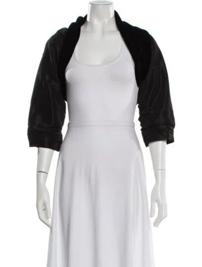 Pre-owned Bob Mackie Vintage 1980's Bolero In Black