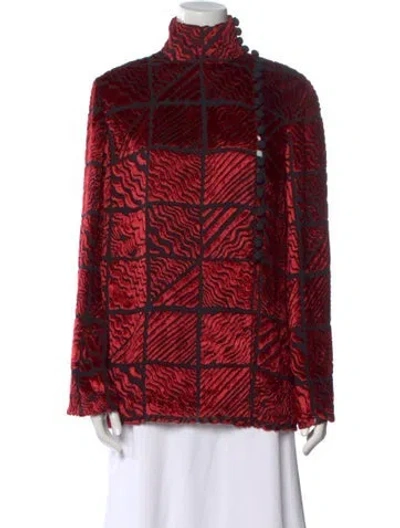 Pre-owned Bob Mackie Vintage 1990's Blouse In Multi