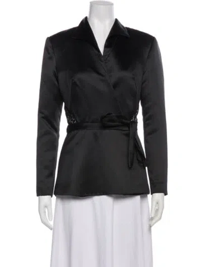 Pre-owned Bob Mackie Vintage Late 1980's - Early 1990's Jacket In Black