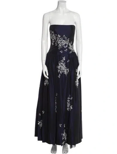 Pre-owned Bob Mackie Vintage Long Dress In Multi