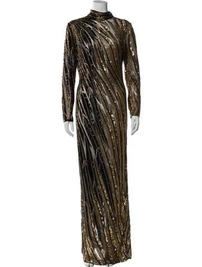 Pre-owned Bob Mackie Vintage Long Dress In Multi