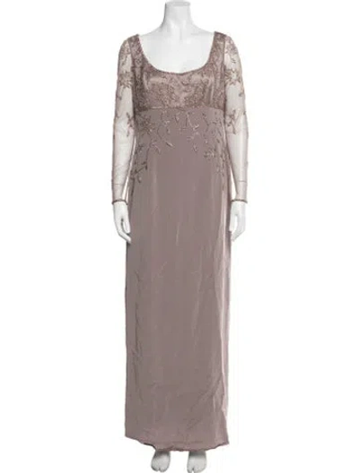 Pre-owned Bob Mackie Vintage Long Dress In Pink