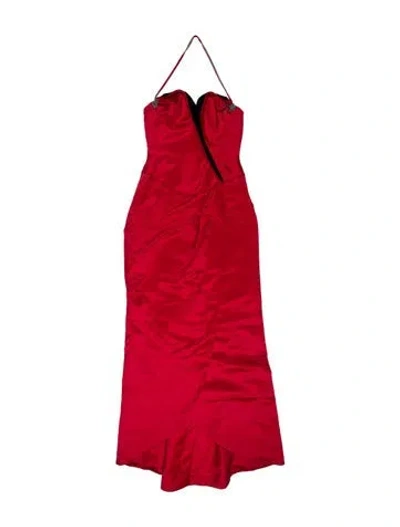Pre-owned Bob Mackie Vintage Midi Length Dress In Multi