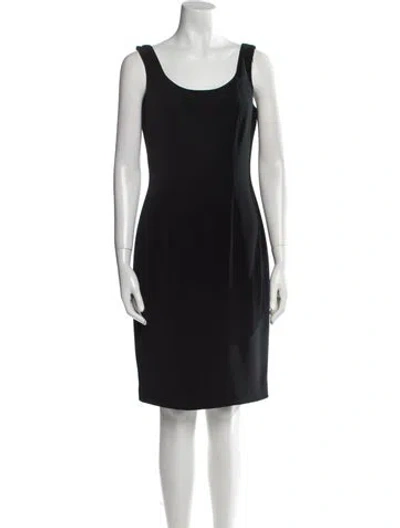 Pre-owned Bob Mackie Vintage Mini Dress In Black