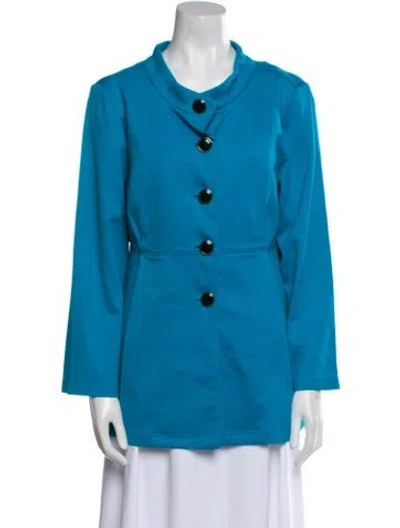 Pre-owned Bob Mackie Wearable Art Evening Jacket W/ Tags In Blue
