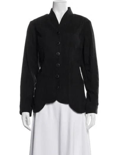 Pre-owned Bob Mackie Wearable Art Jacket In Black