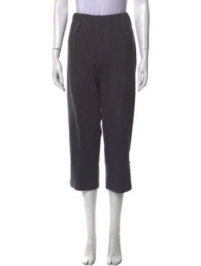 Pre-owned Bob Mackie Wearable Art Straight Leg Pants In Blue