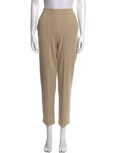 Pre-owned Bob Mackie Wearable Art Straight Leg Pants In Neutral