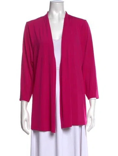 Pre-owned Bob Mackie Wearable Art Top In Pink