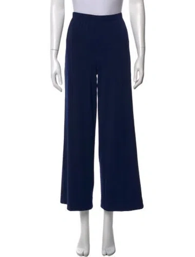 Pre-owned Bob Mackie Wide Leg Pants In Blue