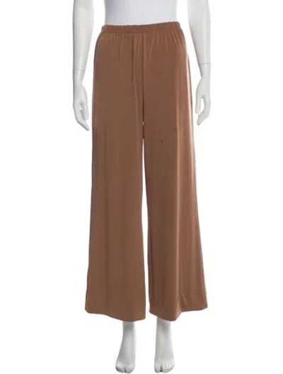 Pre-owned Bob Mackie Wide Leg Pants In Brown
