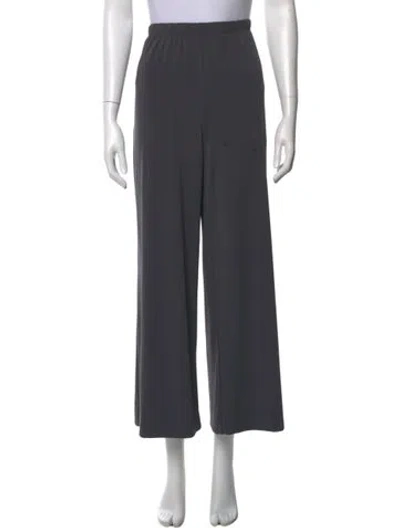 Pre-owned Bob Mackie Wide Leg Pants In Gray