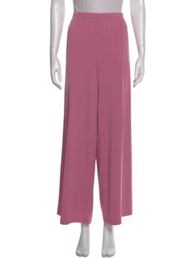 Pre-owned Bob Mackie Wide Leg Pants In Pink