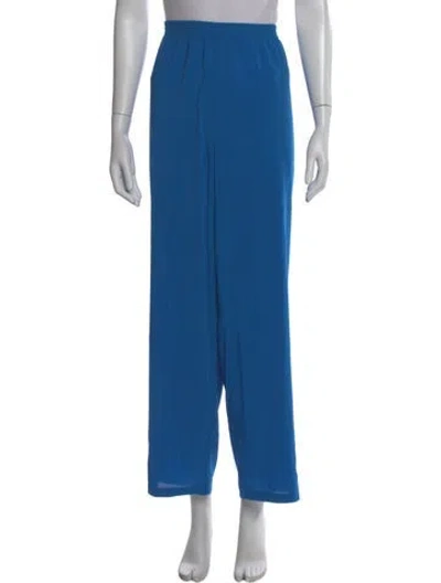 Pre-owned Bob Mackie Wide Leg Pants W/ Tags In Blue