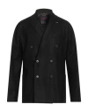 Bob Man Blazer Black Size 44 Acrylic, Polyester, Wool