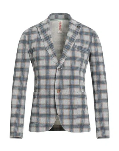 Bob Man Blazer Blue Size 42 Cotton, Polyester, Elastane