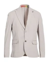 Bob Man Blazer Light Grey Size 40 Polyester In Gray