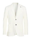 Bob Man Blazer Off White Size 42 Viscose, Polyamide, Elastane