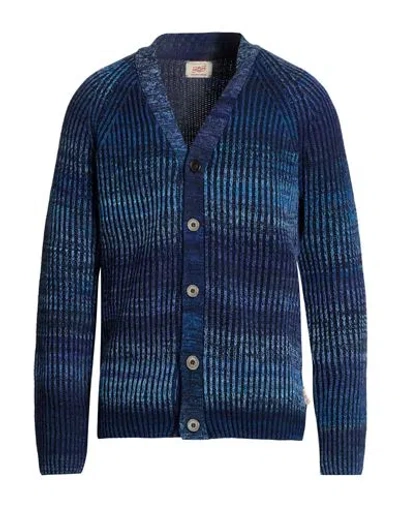 Bob Man Cardigan Blue Size Xl Acrylic, Wool, Alpaca Wool