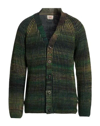 Bob Man Cardigan Military Green Size Xxl Acrylic, Wool, Alpaca Wool