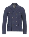Bob Man Jacket Bright Blue Size M Cotton