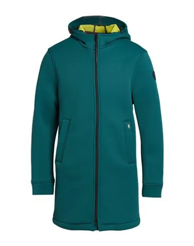 Bob Man Jacket Deep Teal Size 40 Nylon, Acrylic, Virgin Wool, Polyester, Elastane In Green