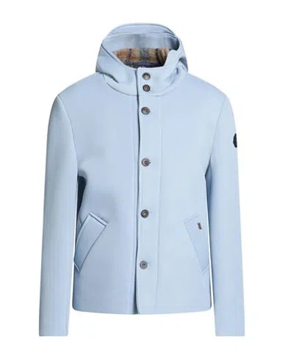 Bob Man Jacket Light Blue Size 42 Polyester, Acrylic, Virgin Wool, Elastane