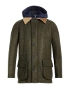Bob Man Jacket Military Green Size 46 Polyester, Acrylic, Virgin Wool, Elastane