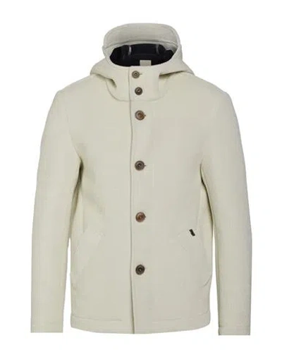 Bob Man Jacket Off White Size 36 Viscose, Polyester, Elastane