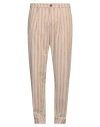 Bob Man Pants Beige Size 36 Cotton, Polyester, Polyamide In Beige