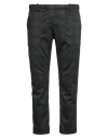 Bob Man Pants Dark Brown Size 40 Polyester, Viscose, Elastane In Black