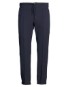 Bob Man Pants Midnight Blue Size 34 Polyamide, Elastane In Blue