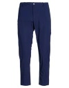 Bob Man Pants Navy Size 32 Polyamide, Elastane In Multi