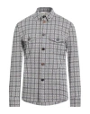 Bob Man Shirt Blue Size 42 Cotton, Polyamide