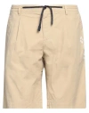 Bob Man Shorts & Bermuda Shorts Sand Size 36 Cotton, Elastane In Beige