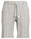 Bob Man Shorts & Bermuda Shorts Sand Size 36 Cotton, Polyester In Neutral