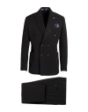 Bob Man Suit Black Size 44 Polyester In Multi