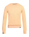 Bob Man Sweater Apricot Size 3xl Cotton In Brown