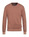 Bob Man Sweater Brown Size Xl Virgin Wool