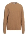Bob Man Sweater Camel Size Xxl Wool, Polyamide