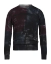 Bob Man Sweater Charcoal Size L Virgin Wool In Multi
