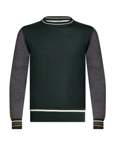 Bob Man Sweater Dark Green Size S Wool, Acrylic